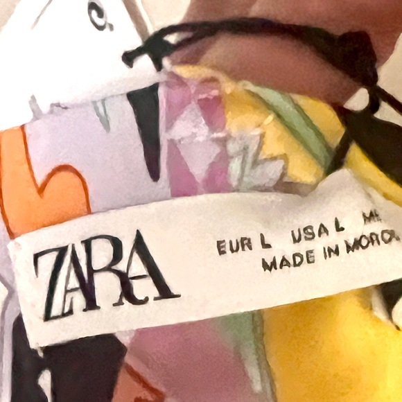 Zara Colorful Abstract Pattern shorts - Picture 7 of 7